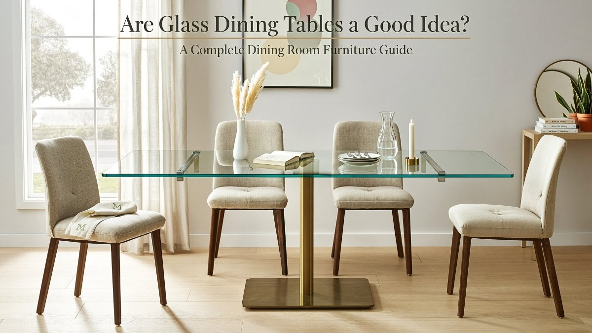 Are Glass Dining Tables a Good Idea? A Complete Dining Room Furniture Guide
