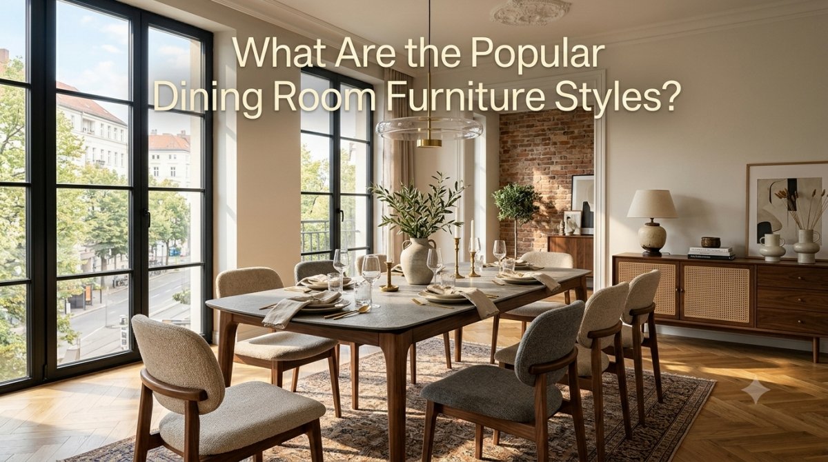 What Are the Popular Dining Room Furniture Styles? (2026 Guide)