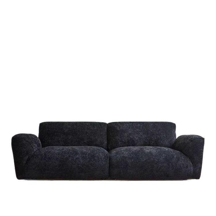 Deep-Block Chenille Modular Sofa for Low Modern Lounge Layouts