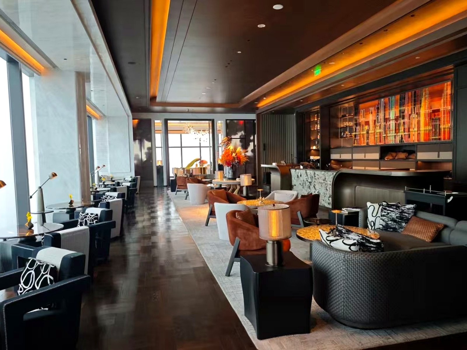 ​High-Rise Hotel Lounge Furniture for a Tokyo Sky Bar Project